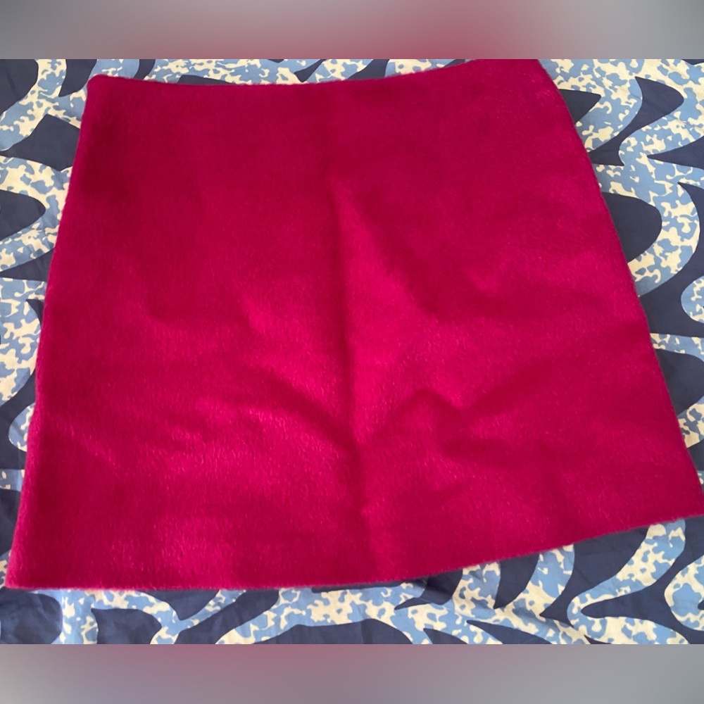 Helmut Lang Pink Alpaca Wool Skirt Sz 8 Never Worn